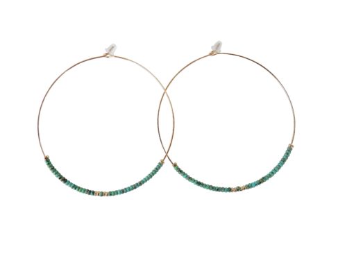 Créoles Large Turquoise BASIC