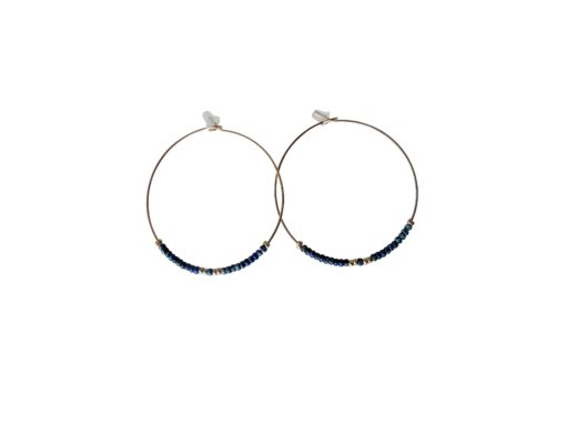 Créoles Medium Bleu BASIC
