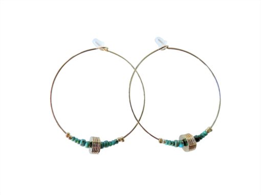 Créoles M Turquoise SLICE