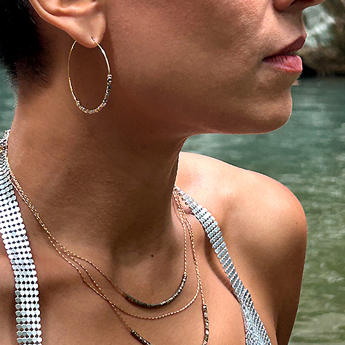 delfine_bijoux_collection_wild_boucles_d_oreilles_creoles_medium_size_hoops_or_hematites_sexy_sauvage_jungle_tendance_mode