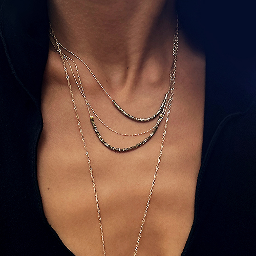 delfine_bijoux_collection_wild_collier_trois_rangs_or_hematites_sexy_sauvage_jungle_tendance_mode